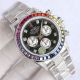 New Rainbow Rolex Daytona Stainless Steel Black Face With Diamonds Swiss Replica Watches (6)_th.jpg